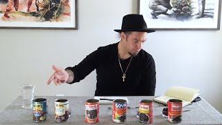 Blind Tasting a CubanAmerican chef ranks canned black beans Goya Iberia Bushs Kirby El Ebro [upl. by Parfitt593]