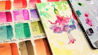 QoR Watercolor Review Golden Artists watercolors [upl. by Malamud]