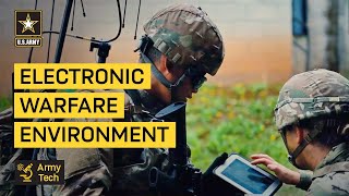 Army Soldiers Test Electronic Warfare Environment Software [upl. by Ajaj657]