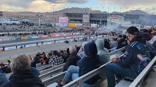 Las Vegas Speedway semi final mishap [upl. by Dnanidref]