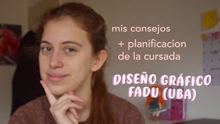 Mis consejos para ingresantes a Diseño Gráfico FADU  UBA 🤓 [upl. by Giddings780]