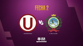 ⚽UNIVERSITARIO VS DEFENSORES DEL ILUCÁN  LIGA FEMENINA APUESTATOTAL 2024  FECHA 2 [upl. by Lanam305]