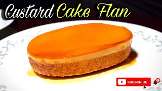 CUSTARD CAKE  CREAMY CARAMEL FLAN  JOHANNAJOE [upl. by Aikemahs]