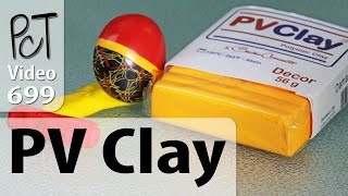 Review  PV Clay Polymer Clay from Brazil [upl. by Beekman]