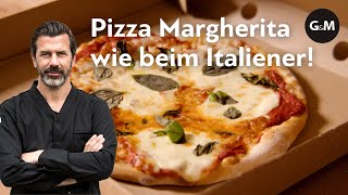 Pizza Margherita by Andreas Caminada  GaultMillau Schweiz [upl. by Delaney]