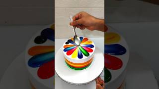 1kg New Mix Fruit Rainbow 🌈 Colour Cake Decorating shortsfeed shorts ytshorts youtube food [upl. by Flory]