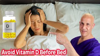 Why You Should Avoid Taking Vitamin D Before Bed  Dr Mandell [upl. by Juxon651]