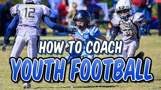 How To Coach Youth Football [upl. by Nnahtur]