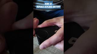 Renault Key Card Fob Battery Replacement [upl. by Latsyrd]