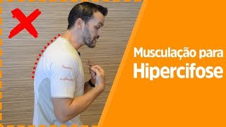 Exercícios de musculação para melhorar a postura  hipercifose torácica  Fisioprev  2 Parte [upl. by Sky]