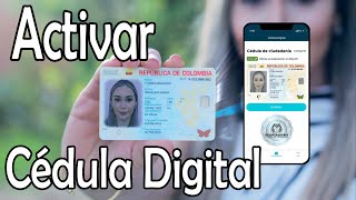 Como activar Cedula Digital y recuperar código QR 2024 [upl. by Anaujit]