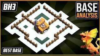 NEW BEST BH3 ANTI GIANT TROPHYdefense Base 2023 Builder Hall 3 Trophy Base Design  Clash of Clans [upl. by Daub406]