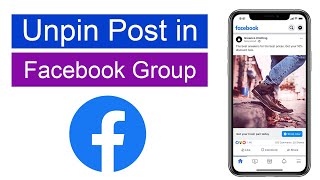 How to Unpin Post from Facebook Group [upl. by Akinohs792]