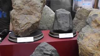 Chondrite Meteorites Museum of natural history Vienna [upl. by Raab]