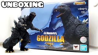 SH MonsterArts Godzilla 2004 FinalGoji UNBOXING en español 60fps [upl. by Nnylyam]