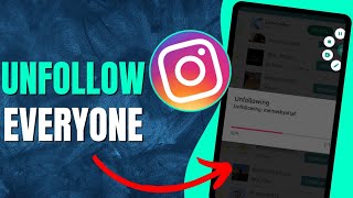 How to Unfollow Everyone at Once On Instagram [upl. by Andert576]