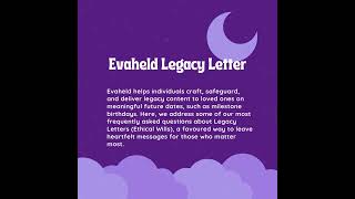 Legacy  Evaheld Legacy Letter [upl. by Anitsirhc]