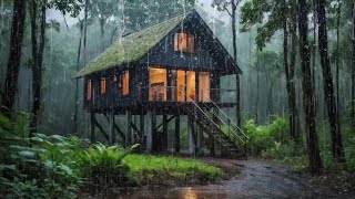 RAIN SOUNDS FOR SLEEP Eliminate Stress to Fall Asleep in Under 3 Minutes asmr rain sound Study [upl. by Radek]