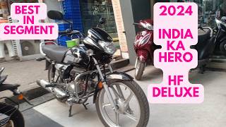 All New 2024 Hero HF Deluxe  Hero Indian Bike Detailed Features Price amp Specs caarnavtech [upl. by Witha706]