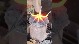 How to make 5pronged fishing spear from spring leaf [upl. by Nnaeed]