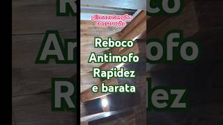 Como ficou o reboco antimofo depois de 1 ano reboco antimofo gilmanutençãoconstrução [upl. by Kelsy]