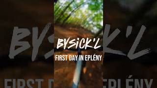 This is how our first day went in Eplény bike park mtb [upl. by Tnayrb]