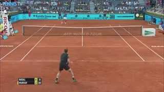 ATP Mutua Madrid Open Final 2015  Andy Murray v Rafael Nadal highlights [upl. by Nicoline]