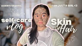 Selfcare vlog ￼Hair amp skin ✨things I do for myself 🥰 [upl. by Stav]