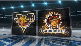 181 Victoriaville Tigres 4 Shawinigan Cataractes 3  14112024 [upl. by Dollar809]