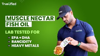 MUSCLENECTAR FISH OIL LAB TESTED FOR LABEL ACCURACY RANCIDITY amp HEAVY METALS  review health [upl. by Rose]