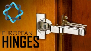 European Hinges for Cabinets  Video Guide [upl. by Sakul112]