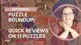 Puzzle Roundup  Quick Puzzle Reviews from September [upl. by Odelle962]