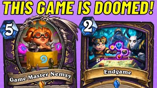 Is this the END of Hearthstone Game Master Nemsy OTK [upl. by Anitac615]