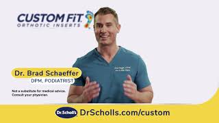 Dr Scholls®  Custom Fit® Orthotic Inserts [upl. by Uriah]