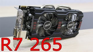 ASUS Radeon R7 265 DirectCU II Review [upl. by Aleck]