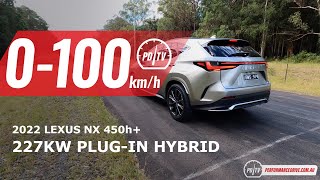 2022 Lexus NX 450h 0100kmh amp engine sound [upl. by Ahearn]