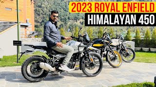 2023 Royal Enfield Himalayan 450 Is Here  Quick Walkaround [upl. by Eniarda]