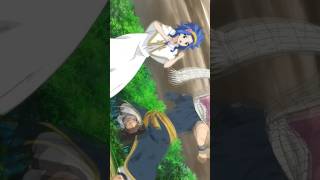 Natsu almost hit their baby 😭💔 Natsu VS Gajeel and Levy Fairy Tail 100 Year Questfairytailshorts [upl. by Mollie]