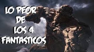 Lo Peor de Los 4 Fantasticos  Escenas Ridículas [upl. by Sheley]