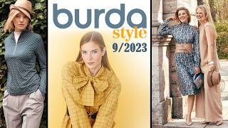 Burda 92023 Discovering Hidden Gems in Burda 9 2023 with technical drawings [upl. by Kallman206]