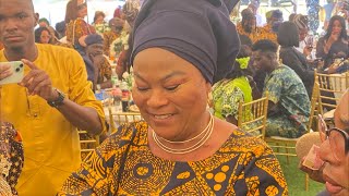 Shola Sobowale Turns Kunle Afolayan mum burial party [upl. by Slifka]