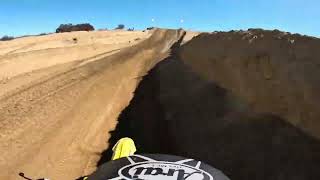 One lap around Cahuilla Creek MX main track 101423 [upl. by Sesom]