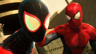 Marvel Spidermen 2 PS5 TASM 2 amp ITSV Suit Vs Kraven Army 4K HDR  Ray Tracing [upl. by Dnalyaw292]