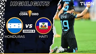 Resumen y goles  Honduras 21 Haití  Copa Oro 2023  TUDN [upl. by Marek]