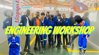 Engineering  workshop  Apprenticeships  vlogger  A day with Sedihbuderfly Blvck  meet my people [upl. by Yelsa]