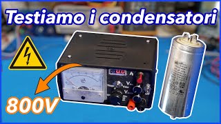 Tester per l’isolamento condensatori Fai da te con theriverlab  PARTE I [upl. by Onstad]