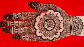 Mandala mehndi design for hands simple mehndi design henna ideas for handsjerrymehndi [upl. by Jollenta]