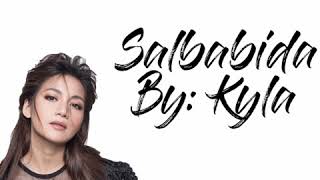 Salbabida by Kyla instrumental with lyrics [upl. by Ardnaskela]