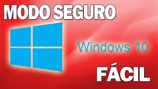 Como iniciar sesión en modo seguro en Windows 10 Fácilmente [upl. by Nbi]