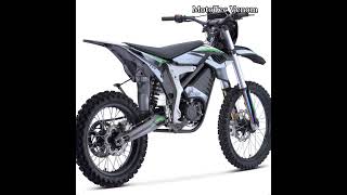 MotoTec Venom 72v 12000w Electric Dirt Bike White [upl. by Mogerly]